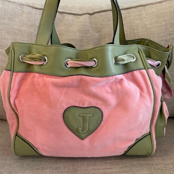 Juicy Couture Daydreamer Tote Bag with Charms - Pink & Green - Picture 3 of 12
